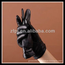 fashion leather glove for ladies and sexy girls